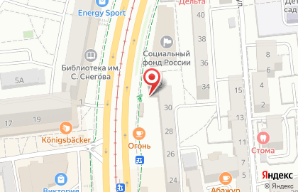 Салон-ателье Альбина в Ленинградском районе на карте