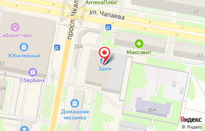 Мастерская бытовых услуг Мастеровой на проспекте Чкалова на карте