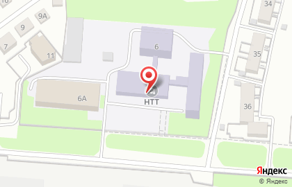 Нижегородский промышленно-технологический техникум на Национальной улице на карте