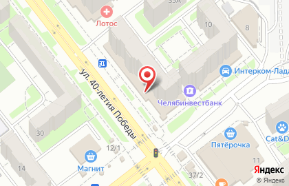 Кафе-пекарня Печка на улице 40-летия Победы на карте