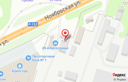Транспортная компания ВладимирУТЭПсервис на улице Ноябрьской на карте