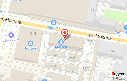 Торгово-монтажная компания Kaleva в Советском районе на карте