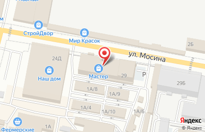 Магазин 100 мелочей в Советском районе на карте