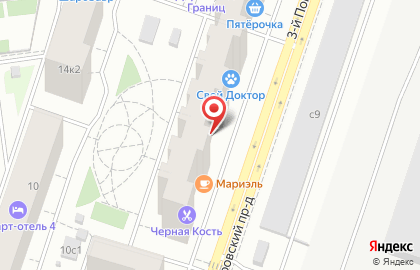 Мини-маркет на метро Котельники на карте