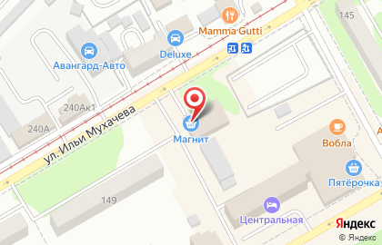Магазин пакетов и одноразовой посуды Мир упаковки в Барнауле на карте