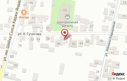 Центр Свет Ислама в Грозном на карте