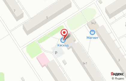 Продовольственный магазин Каскад в Архангельске на карте