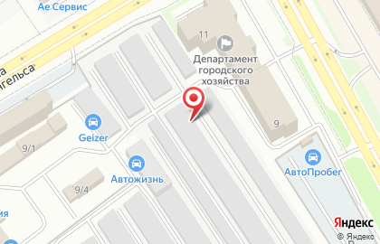 Шиномонтажная мастерская Шипсервис на карте