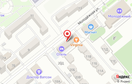 Аптека ABC на Молодёжной улице на карте