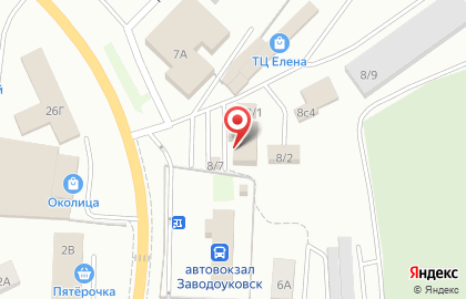 Комиссионный магазин Деньги мигом на улице Ворошилова в Заводоуковске на карте