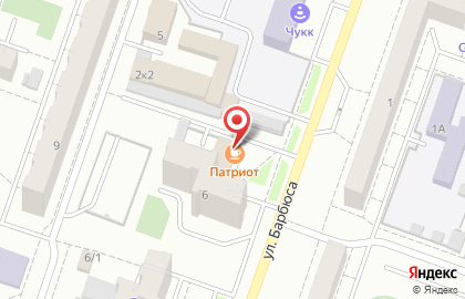 Сеть пельменных Патриот в Ленинском районе на карте