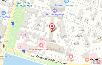 Фотостудия Позитив в Астрахани на карте