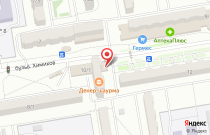 Магазин Кружка на бульваре Химиков на карте