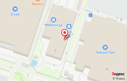 Магазин мебели Black Red White в Москве на карте