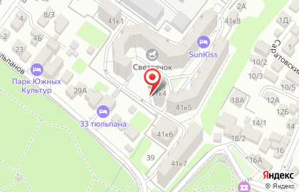 Мини-маркет Мини-маркет на улице Тюльпанов на карте