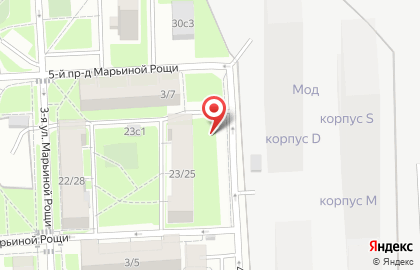 Московский Городской Фонд Обязательного Медицинского Страхования на Рижской на карте