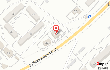 Торговая компания Киран на Забайкальской улице на карте