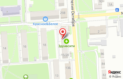 Хлебный магазин Постер на карте