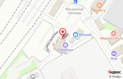Магазин Комус на Вокзальной площади в Мытищах на карте