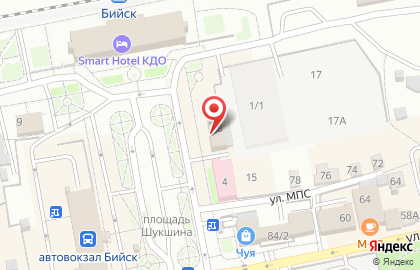 Микрокредитная компания Арифметика в Барнауле на карте