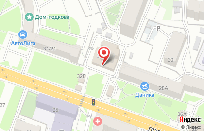 Государственный архив Ярославской области на проспекте Октября на карте
