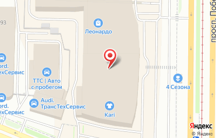 БельПостель на проспекте Победы на карте