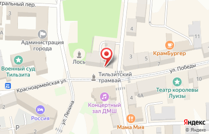 Коммерческий банк Энерготрансбанк на улице Победы на карте
