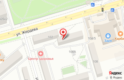 Стоматологическая клиника Новадент в Октябрьском районе на карте