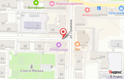 Престиж-недвижимость, ООО на улице Лермонтова на карте