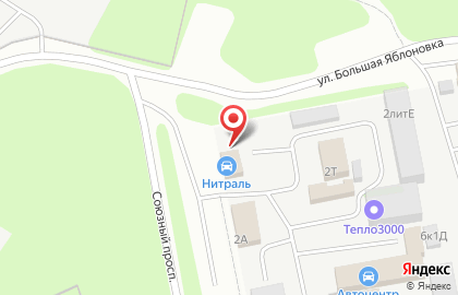 Автомойка в Санкт-Петербурге на карте