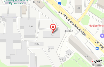 Сервисный центр Bompani на улице Академика Курчатова на карте