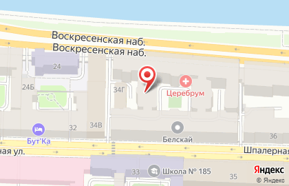 Империя-Фарма, ЗАО на Воскресенской набережной на карте
