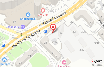 Алекс на улице Ю.Гагарина на карте