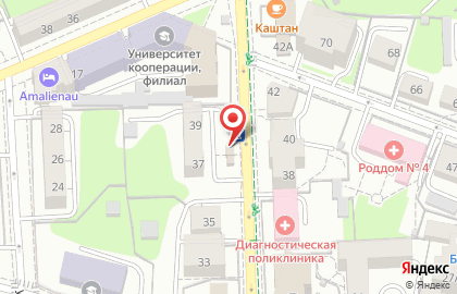 Магазин Тортино на Комсомольской улице на карте
