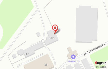 Мастерская эксклюзивного интерьера на улице Циолковского на карте