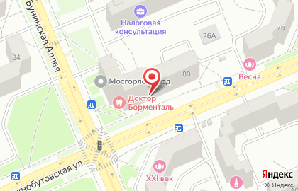 Медицинский центр Доктор Борменталь на Южнобутовской улице на карте