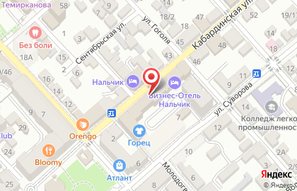 СПСР-Экспресс на Кабардинской улице на карте