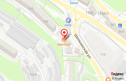 Кафе Central Cafe на проспекте Красного Знамени на карте