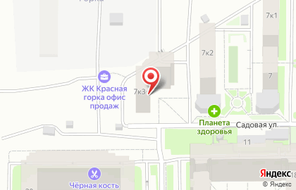 Магазин продуктов в Москве на карте