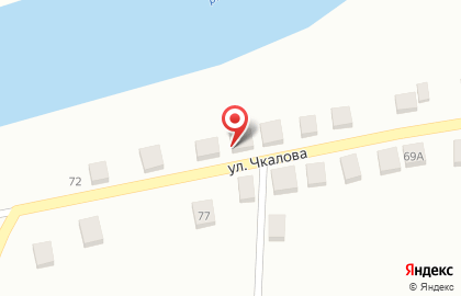 Магазин Фабрика дверей на улице Чкалова на карте