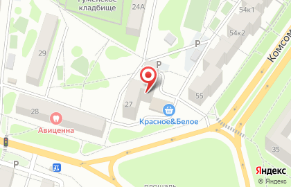 ГК «Рубин» Старый Оскол на карте