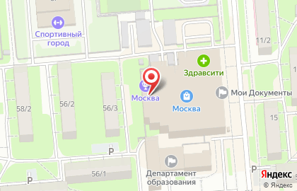 Магазин нижнего белья Ваше белье на карте
