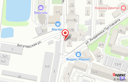 Клуб бокса и кикбоксинга Динамо Краснодар на Черниговской улице на карте