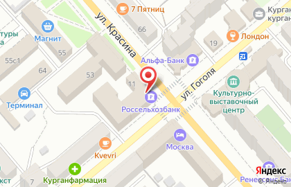 Автошкола Фаворит на улице Красина на карте