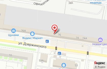 Магазин-салон Галактика в Автозаводском районе на карте