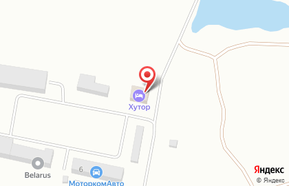 Хостел Хутор на карте