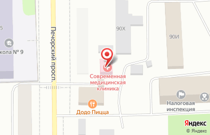 Медицинская лаборатория CMD в Сыктывкаре на карте