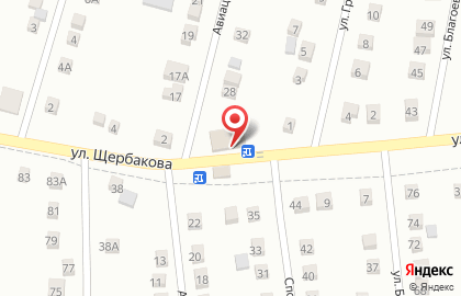 Магазин товаров для дома 100 Мелочей на улице Щербакова на карте