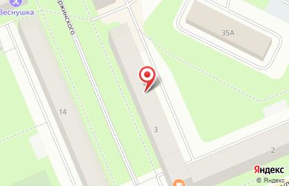 Beauty studio на улице Дзержинского на карте