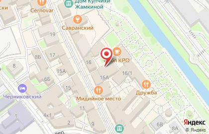 Фирменный магазин Левша на улице Металлистов на карте